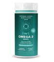 Iwi Omega-3 Mini Softgels (30 Servings), Ușor de înghițit, Plant-Based Algae Omega 3 cu EPA + DHA, întreg-Body Supplement Dietary Supplement, Krill & Fish Oil Alternative, Fără gust de pește