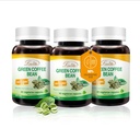 Lovita Green Coffee Bean Extract, 50% Acid clorogenic pentru metabolism, Energy & Weight Management, 800 mg pe zi, Vegan, Non-GMO, Gluten-Free, Natural Antioxidant Supliment, 180 capsule