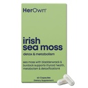 Proprii ei capsule Irish Sea Moss, Brodock Root, Bladderwrack, Detox, Metabolism, Immune Support, Skin Health, Natural Joint Support, Nutrient Rich Superfood High in Minerale, 60 Conte