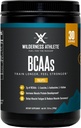 Atlet de salbăticie - BCAAs - Lanț ramificat Aminoacidi pulbere - Aminoacidi esențiali Supliment pentru bărbați și femei - Suplimentul BCAA cu Optimal Aminoacid Complex (Pineapple)