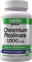 Picolinat de crom 1000 mcg Supliment mineral, apsorție superioară, Supliment crom, 100 Serviri