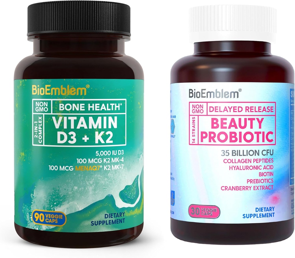 BioEmblem Beauty Probiotice Vitamina D3 K2