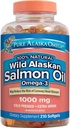 Omega-3 ulei de somon sălbatic din Alaska 1000mg 210 ct