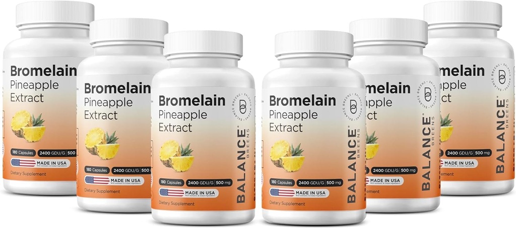 Balancebreens Bromelain 500mg Capsule 
