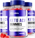 NutraRize (Pachet de 3 MicroBio Keto ACV Gummies, Official Keto + ACV Supplement, All Natural Micro Bio, Apple Cider Vinegar Recenzii (180 Gummies)