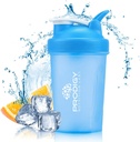 Prodigy Nutrition Labs Sticla Shaker Premium Perfect pentru Shake-uri de proteine și antrenament pre -14 Ounce (Blue)