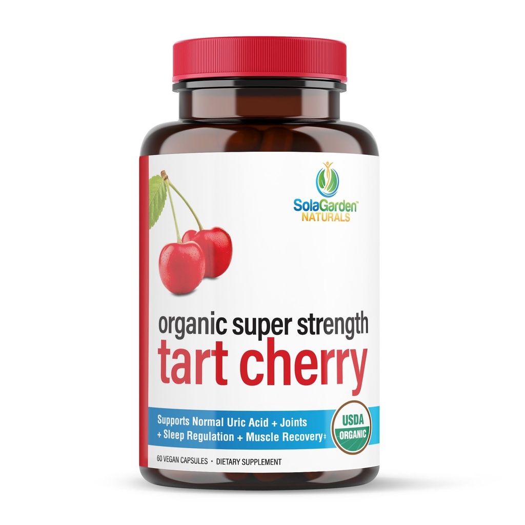 Super Putere CherryPURE Cherry Suplimentul de cireşe  Capsule fără OMG Veggie.
