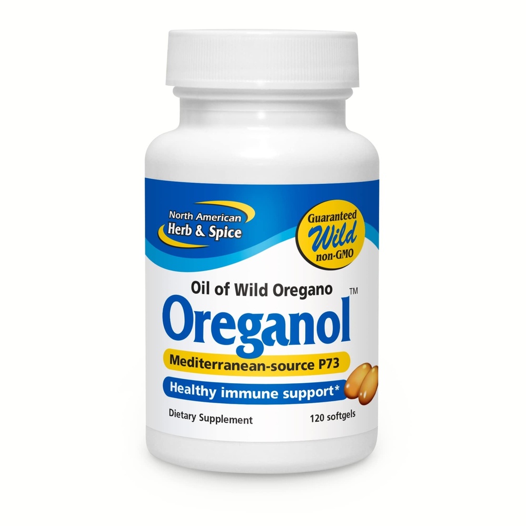 Nord-american Herb and Spice, Oreganol P73 Softgels, 120 Count