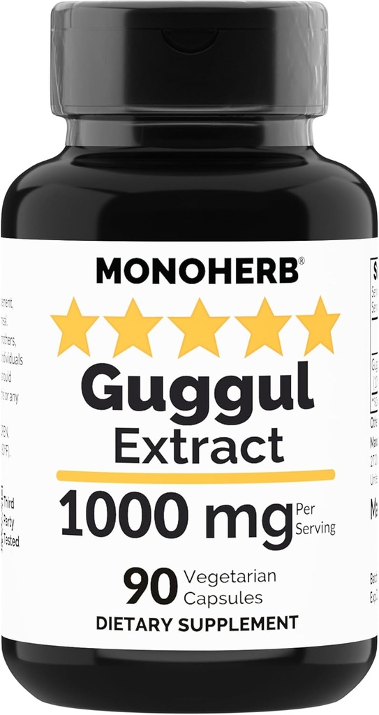 Extract de MONOHERB Guggul 1000 mg - 90 capsule vegetariene