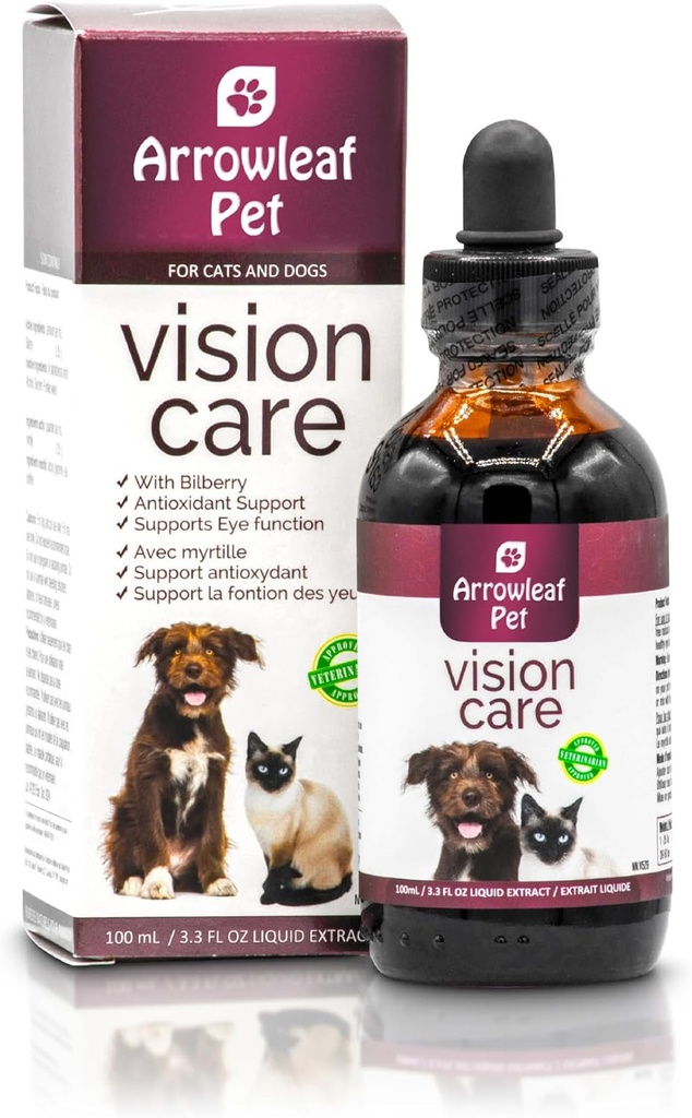 Vision Care de NaturPet Inc pentru pisici și câini de câini 