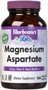 Bluebonnet Nutrition Magneziu Aspartate, Stress Relief*, Bone Health*, Heart Health*, Non-GMO, Vegan, Kosher Certified, Gluten-Free, Soy-Free, Dairy-Free, 100 Capsule vegetale, 50 Servings