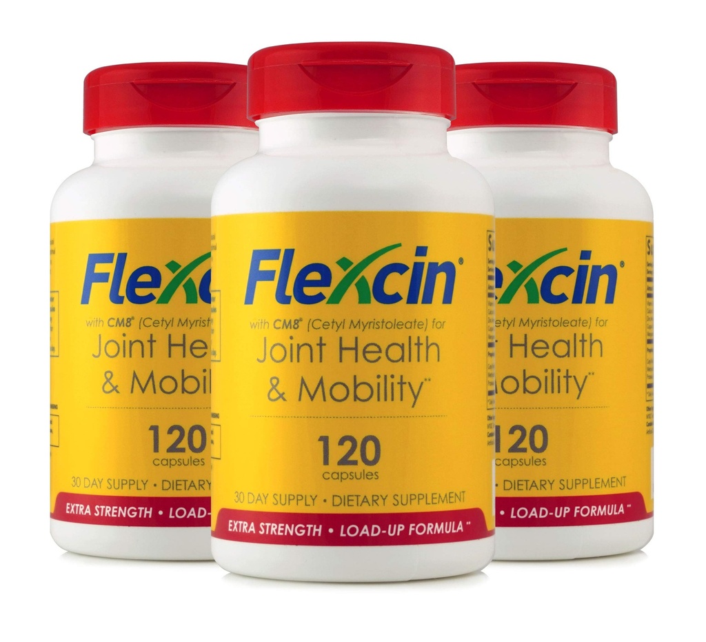 Flexcin Încărcaţi formula cu ambalaj CM8-3 (360 capsule)