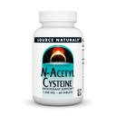 Sursa Naturals N-Acetyl Cysteine Antioxidant Suport 1000 mg Supliment alimentar care sprijină sănătatea respiratorie * - 60 comprimate