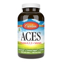 Carlson - ACES, Vitamine A, C, E + Seleniu, Cellular Health & Immune Support, Antioxidant, 200 Softgels