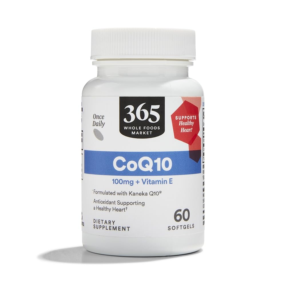 365 de Whole Foods Market, CoQ10 100mg, 60 Count