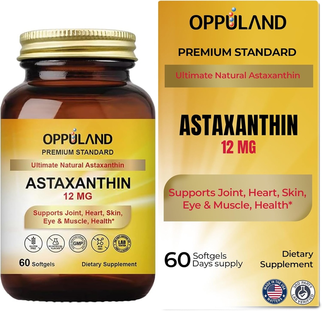 Astaxantina 12mg 