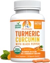 Curcumina ecologica cu extract de piper negru 2000mg - Supliment de înaltă absorbţie Ultra Potent - 95% Curcuminoide - Vegan, non OMG pentru suport comun - 120 capsule