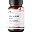 Design-uri pentru sănătate Niacin 500mg - Niacin CRT Vitamina B3 (acid nicotinic), comprimate de eliberare lentă controlate pentru a ajuta la minimizarea culoare - non-GMO, Gluten supliment liber (60 comprimate)