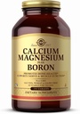 Solgar Calciu Magneziu Plus Bor - 250 comprimate - non-GMO, Vegan, Gluten gratuit, lactate gratuit, Kosher - 83 Serviri