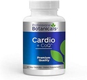 Professional botanicals Cardio-CoQ CoQ10 - Vegan Formulated Cozyme Q10 cu Hawthorne Berry Valerian Root and Cayenne Pepper - 60 capsule vegetariane
