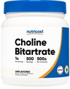 Nutricost Pure Choline Bitartrat pulbere 500 Grams