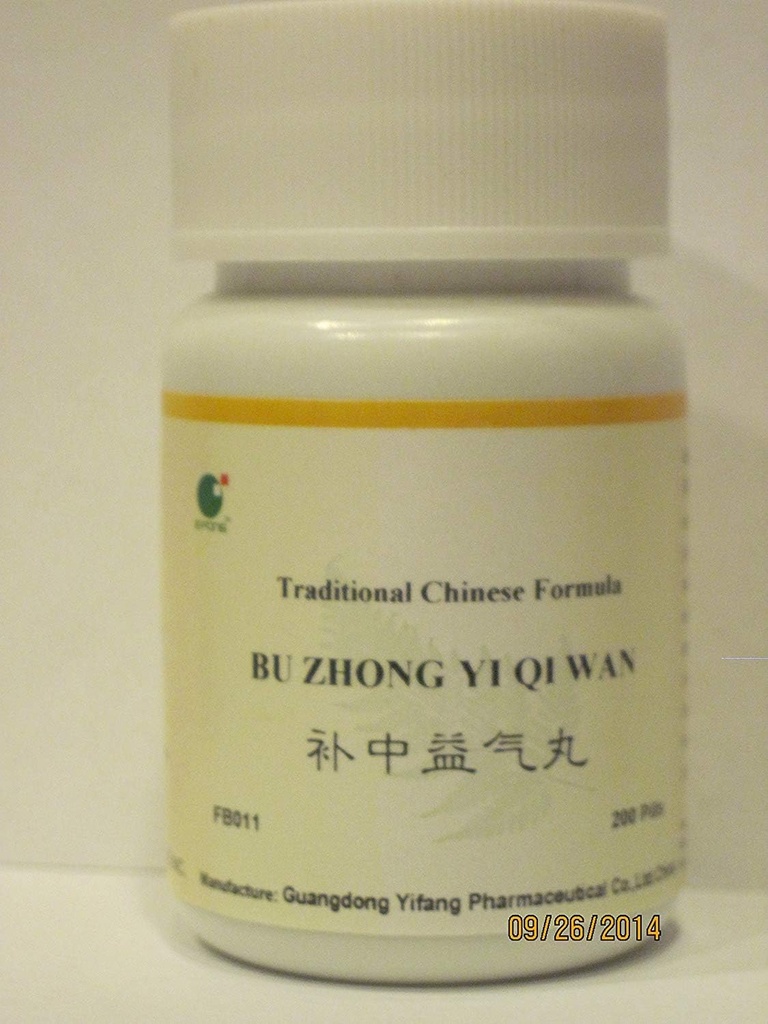 Bu Zhong Yi Qi Wan - Combinatia Ginseng & Astragalus, 200 pastile