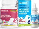 Milkaid Junior Lactase Enzime Tablete masticabile Drops Lactase pentru lactoză Intoleranță Degajare 