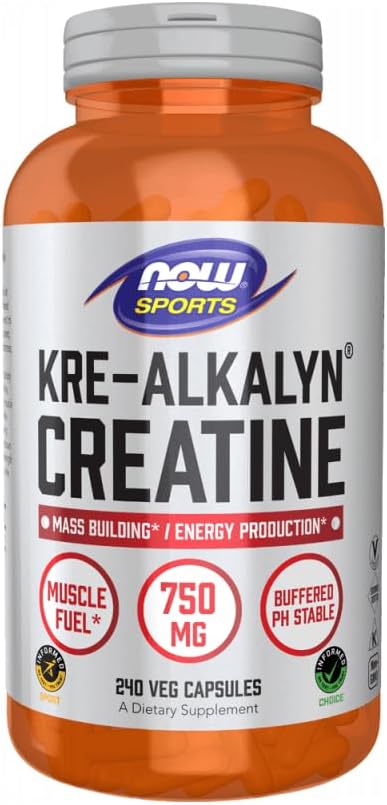 Acum alimente Kre-Alkalyn® Creatina - 240 capsule