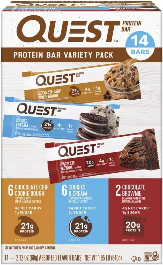 Quest Nutriție Quest Proteine pulbere PLYYIP Milkshake Single Serviți pungi de ciocolată Milkshake/Salted Caramel 14 Număr total