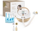Sistem de irigații nazale electrice Sinus Clătire Masina cu 30 Pachete de sare, Curățare nas pentru Sinus Adult, Sistem Nasal de congestie și funcționare Curățare nas, Curățare nas (Device Auto-Clean)