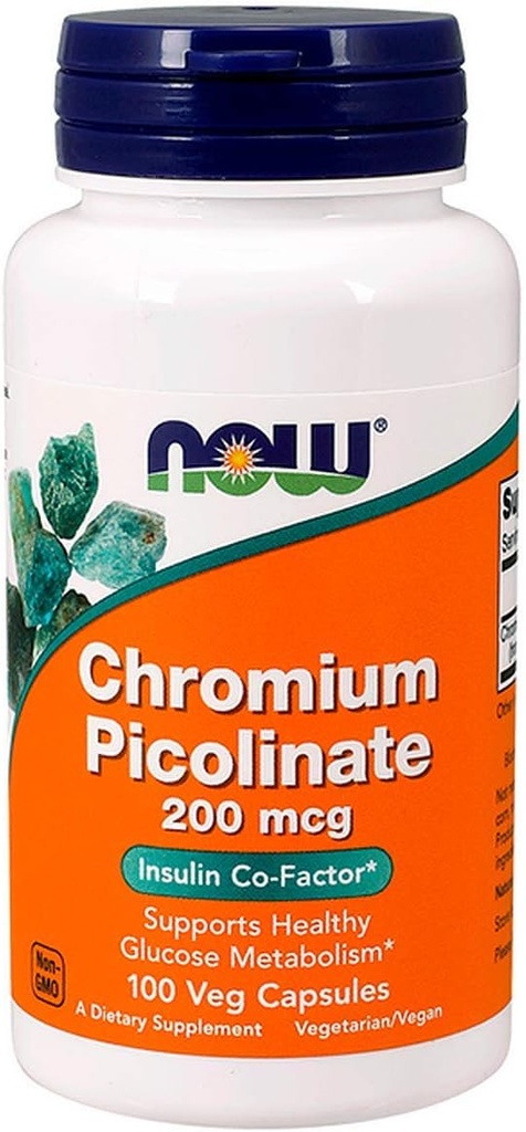 Acum Picolinat de crom 200mcg, 100 capsule (pachet de 2)