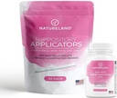 Naturalland [40 Count Boric Acid Sampleries 600mg m/ 20 mg Pack] Aplicator vaginal - Îngrijire feminină