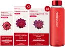 ALIMENTOLOGIE RED Burning 1-Month Full Set/Coleologie Cut(1ea) & Coleology Drink Mix(2ea) & Coleology Taiere Jelly (3ea) $ Sticla de apa(1ea)...