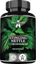 HEGEMONY APOLLO Stinging Nettle 500 mg - Extract de înaltă rezistență DER 4:1, 90 capsule Vegan, 3 luni de aprovizionare, Suplimentul vegetal pentru susținerea sănătății cardiovasculare