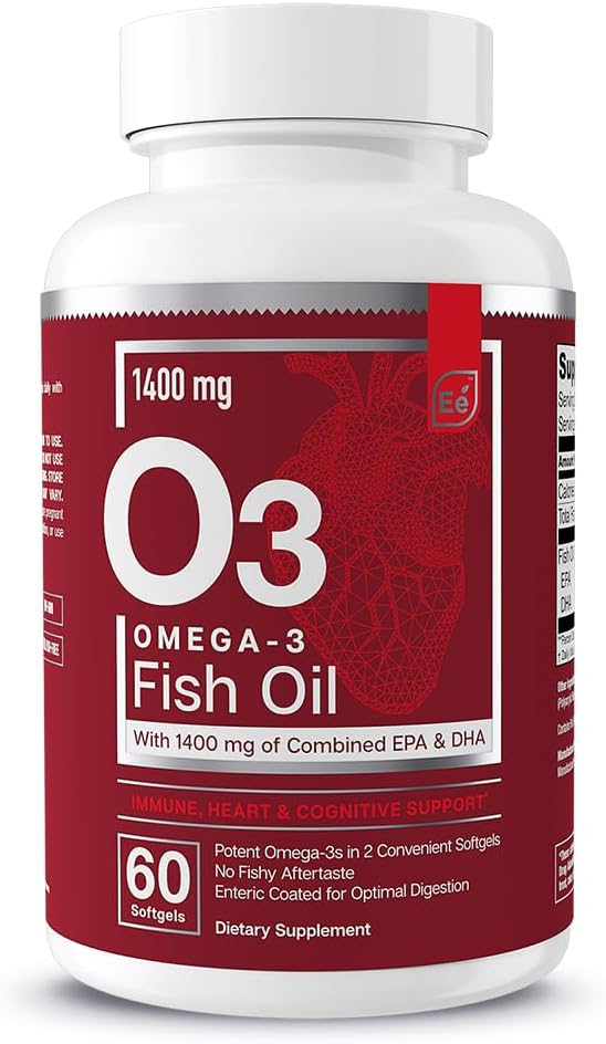 Elemente esențiale Omega-3 Suplimentul ulei de pește cu EPA & DHA 