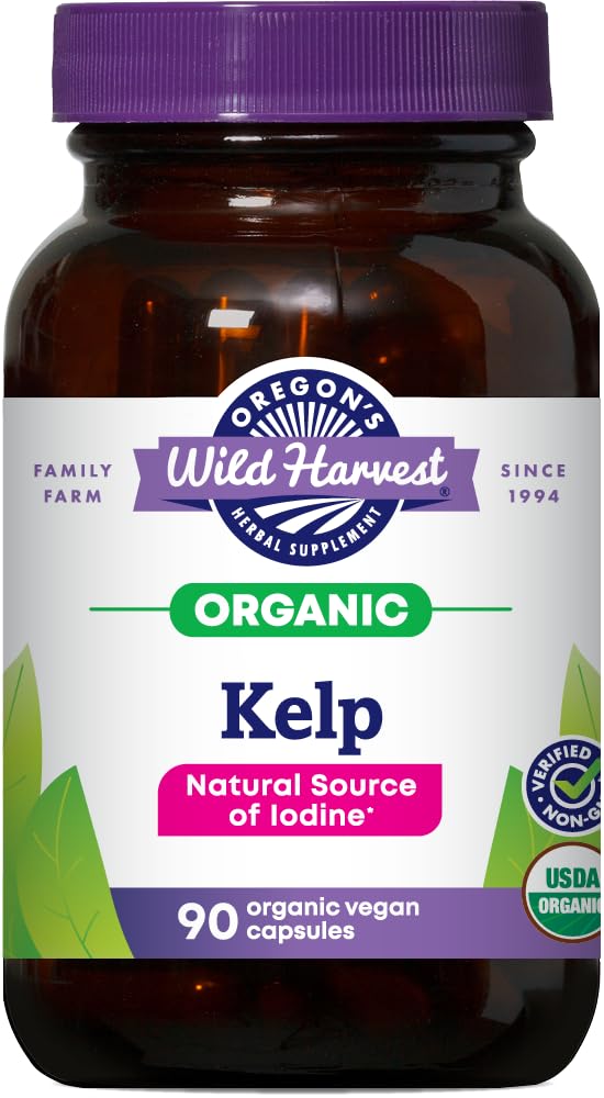 Oregon Wild Harvest Kelp Organic Supplement 