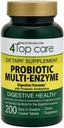 Probiotice Multi-Enzime cu prebiotice si acidofile probiotice pentru sanatate digestiva si gutoasa, Oferind ajutor de la disconfortul de masa-timp si balonare. Supliment alimentar, 200 Conte.