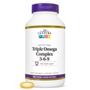 21st Century Triple Omega Complex 3 6 9 Enteric Coated Softgels, 180 Conte Bottle (22875)