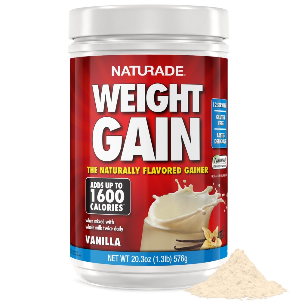 Naturade greutate castiga Instant Nutritie Drink Mix, Vanilie ,20.3 Ounce