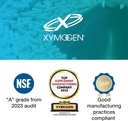XYMOGEN Shaker Sticluță 20 oz Proteină și Mixer flacon de pre-lucrare BPA-Free Agitator de plastic pentru Shakes netede Slip-Proof Gym flacon pentru pulbere de proteine