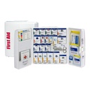 Primul ajutor Doar 1000-FAE-033 SmartCompliance 50-Person OSHA Compliant Kit de prim ajutor pentru afaceri, Cabinet mare de prim ajutor din plastic cu medicamente, 245 piese