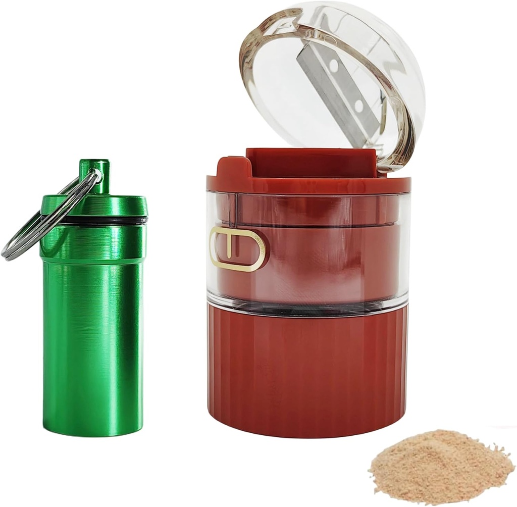 Premium Pill Crusher Cutter și Grinder pentru praf fin Perfect pentru medicamente Animale de companie Ușor de a utiliza Smasher cupa demontabil Ideal pentru Pastillas Medicina eficient Moledor pentru Daily Medicine Management