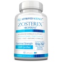 Stiinta aprobata Zosterex - extra-strength L-Lysine 1000mg, Vitamina B Complex, Zinc - Suport imun si tratament rece Sore - 60 Capsule Vegan - 1 flacon