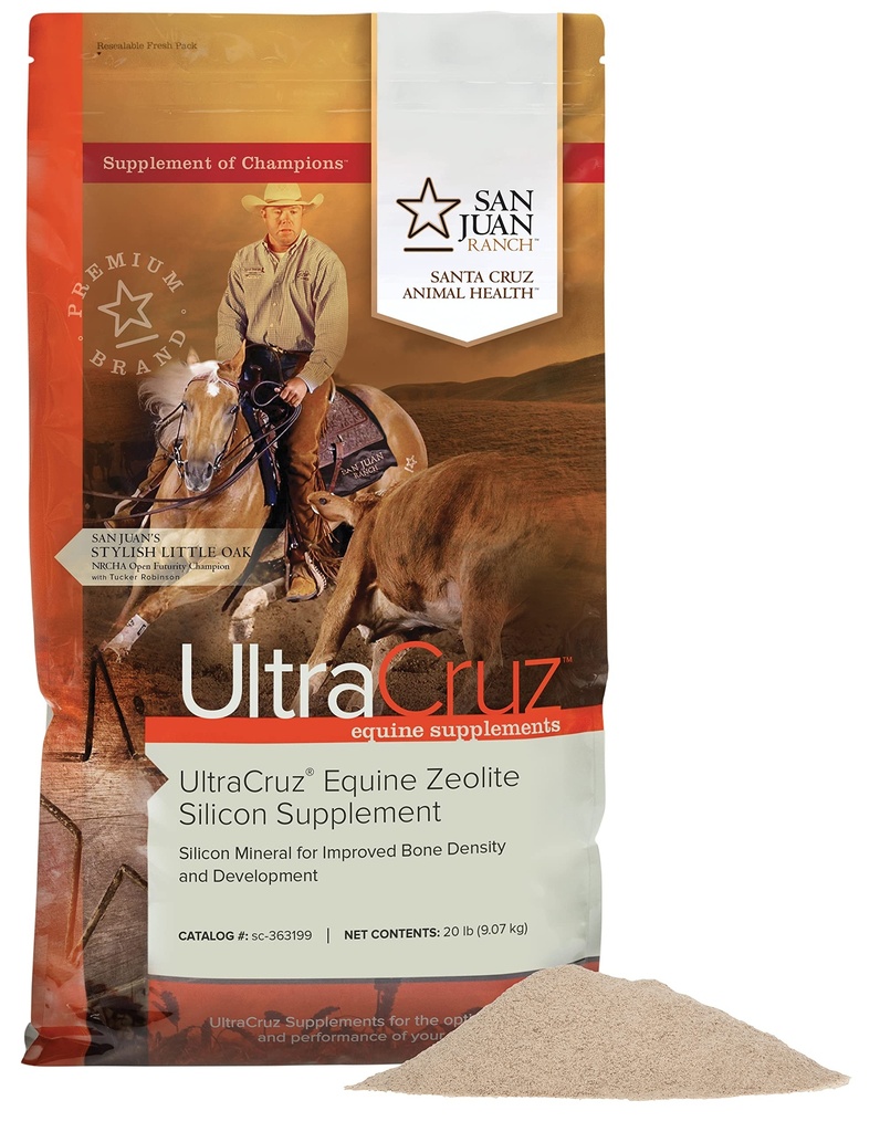 UltraCruz® Equine Zeolite Silicon Supliment, 20 lb