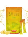 Skin Health & Energy Boost Drink Mix- Sugar Free, SOD B (TM), Antioxidanti din Concentrat Melon Francez, Pe Packs Go Stick, Lemon, 30 Pack