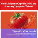 Capsule de lycopene - Extract de tomate naturale 100mg Complex organic supliment de formula - gluten-free, non-GMO, 100 Softgels