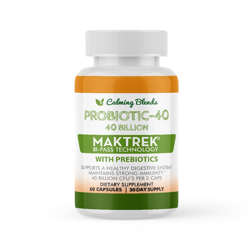 Probiotic, 40 Miliarde CFU, Bi-Pass Sistem de livrare pentru eficacitate maximă, Perioada de valabilitate stabil, 60 Capsule vegetale