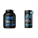 MuscleTech Celula-Tech Creatina pulbere & clar musculare HMB Suplimente, Muscle Builder & Recuperare băutură pentru bărbați și femei, 6 lbs pulbere & 42 Softgels