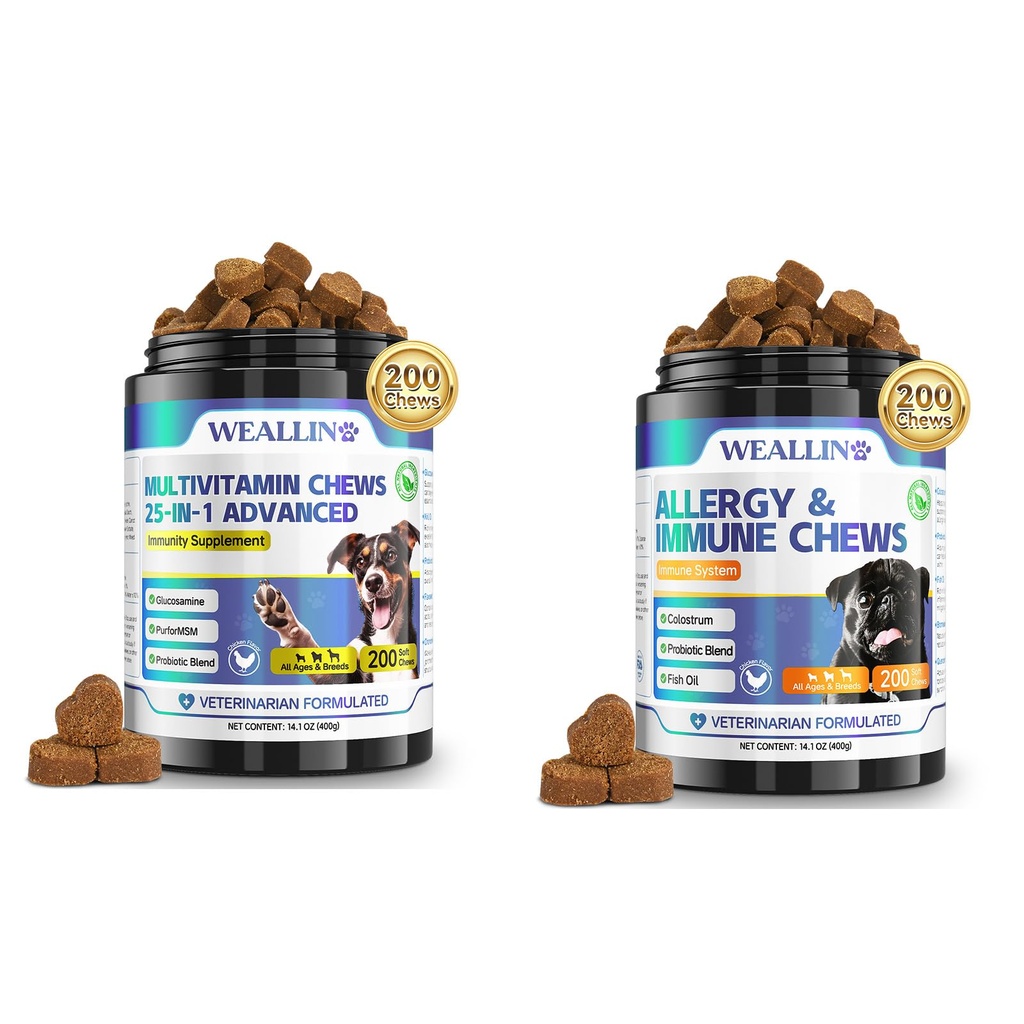Dog Vitamine & Dog Alergie Relief Chews