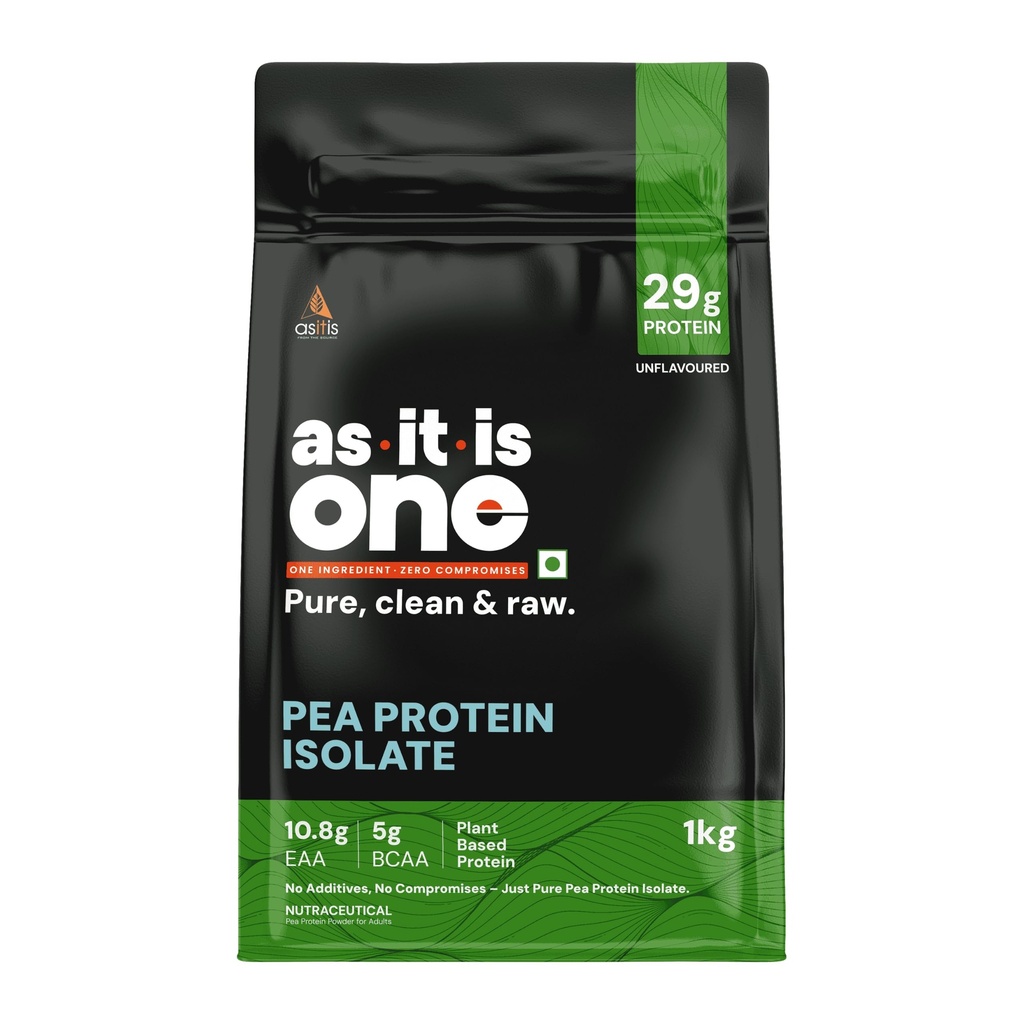 AS-IT-IS Nutritie Pea Proteina izolata 